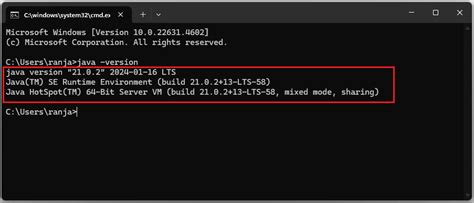 Toradh íomhá ar Command-Prompt Java Window R