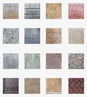 Afbeeldingsresultaten voor Types of Concrete Stamps