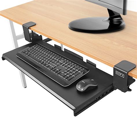 Image result for Computer Desk with Keyboard Drawer