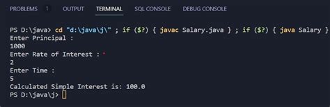 Toradh íomhá ar Gross Salary Java Error