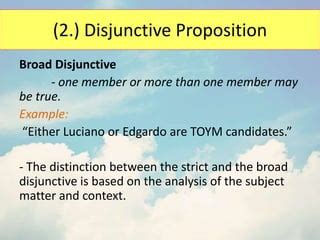 Disjunctive Argument Example に対する画像結果