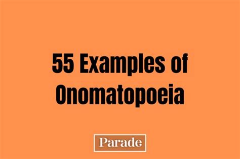 Image result for Onomatopoeia Examples