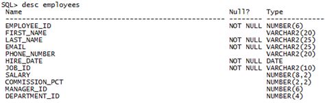 Image result for Desc Employees in SQL