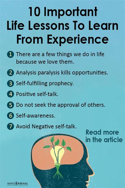 Image result for Image of the Power of Learning Life Lessons