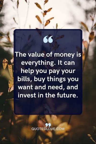 Image result for Quotes About Value of Money