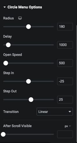 Image result for Circle Menu Linux