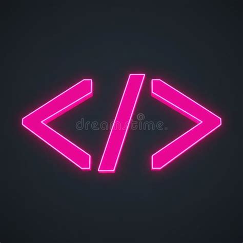 Toradh íomhá ar Neon Code Symbol