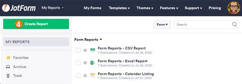 Creating Report Form に対する画像結果