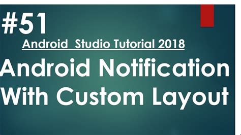 Custom Notification Layout Android Example に対する画像結果