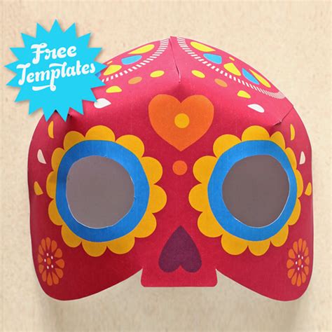 Toradh íomhá ar DIA De Los Muertos Mask