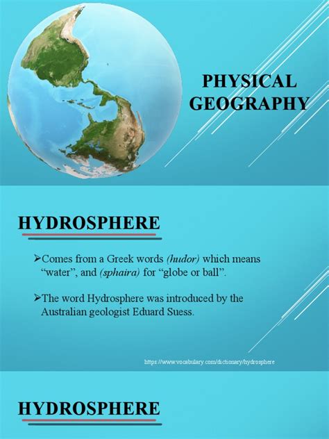 Hydrosphere a Level Geography に対する画像結果