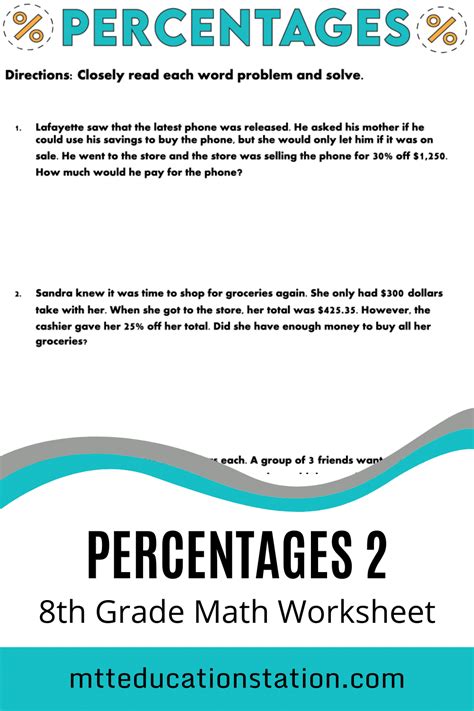 Image result for 8th Grade Math Worksheets PDF