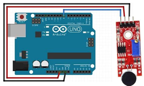 Afbeeldingsresultaten voor Sound Sensor Module Arduino Tinkercad