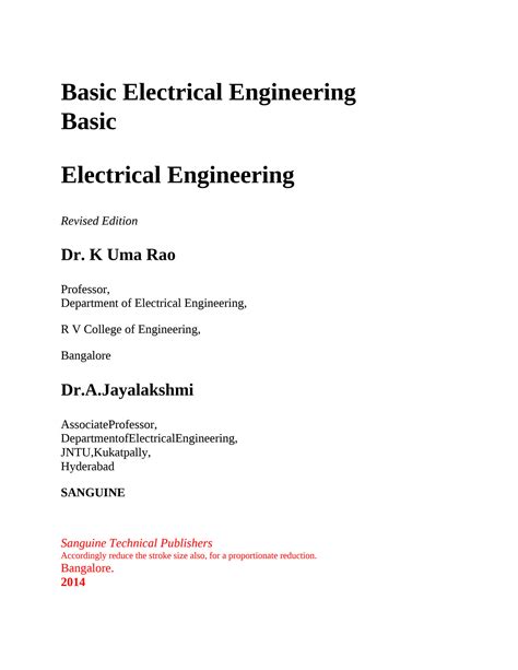 Image result for Basic Electrical Engineering Cute Cover Page