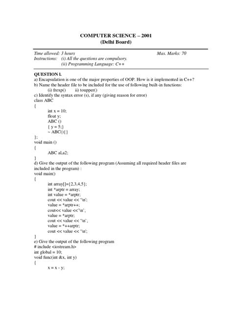 Picture Question On Paper 1 Computer Science に対する画像結果