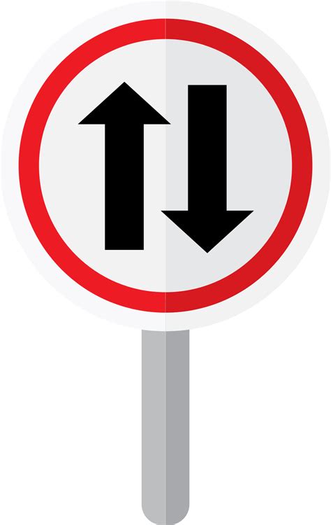 Image result for Two-Way Sign Drawing