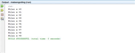 Toradh íomhá ar Perintah Ob Pada Java