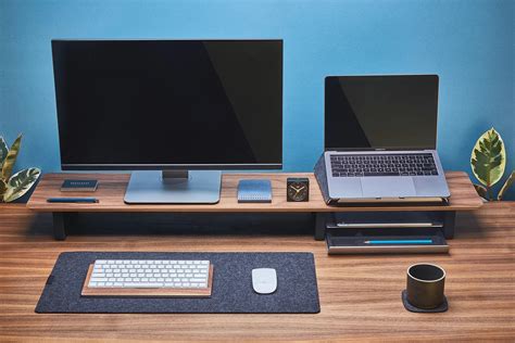 Image result for Computer Monitor Shelf for Desk