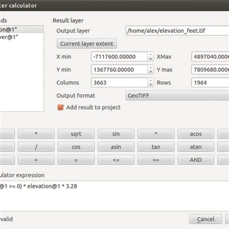 Image result for Raster Calculator Examples