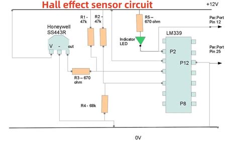 Toradh íomhá ar Compass Sensor Hall Effect