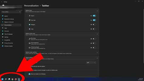Image result for Windows 11 Taskbar Default Position