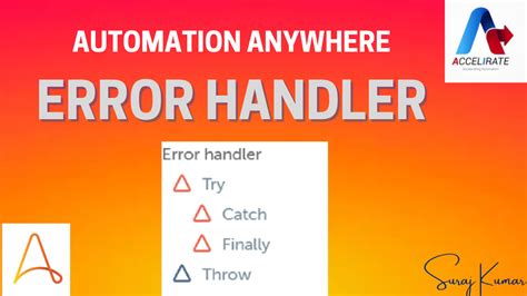 Image result for Automated Error Handling