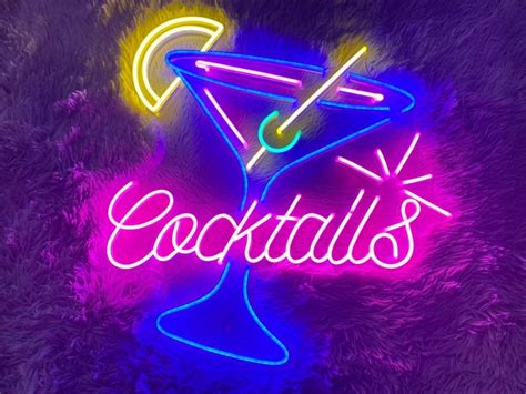 Image result for Cocktail Neon Sign