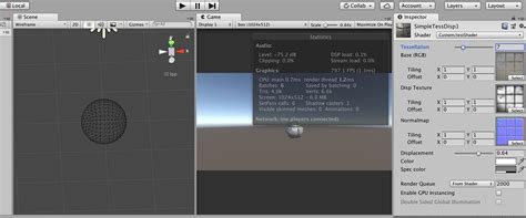 Toradh íomhá ar Wireframe Mode Unity