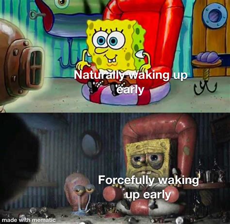 Image result for Spongebob Getting Up