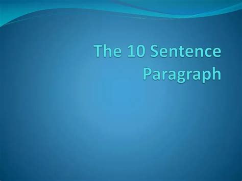 Image result for 10 Paragraph Example