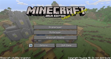 Image result for Minecraft Java Edition Home Screen Znaky