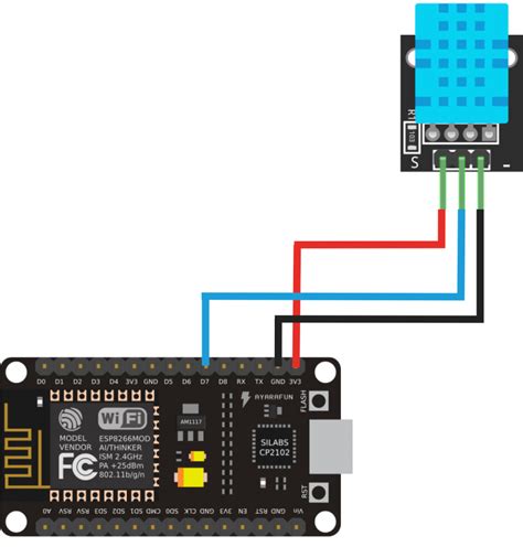 Afbeeldingsresultaten voor Implementasi Sensor DHT11