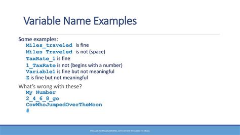 Image result for Variable Name Math Examples