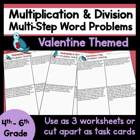 Image result for Multi-Step Word Problems Free Worksheets