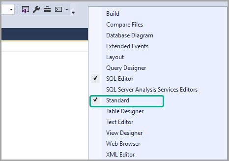 Image result for SQL Management Studio Setting