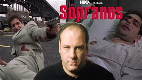 Toradh íomhá ar Sopranos Christopher Death Tony