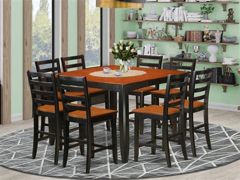 Afbeeldingsresultaten voor Contemporary Square Dining Table for 8