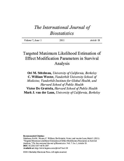 Image result for Targeted Maximum Likelihood Estimation