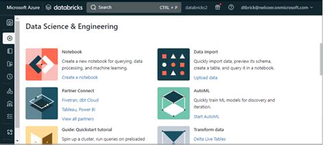 Databricks Workspace Query Page に対する画像結果