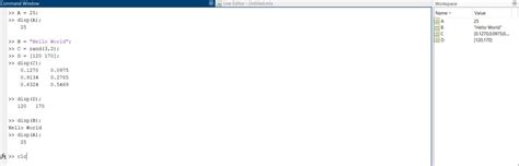 Blank Line in Command Window MATLAB に対する画像結果