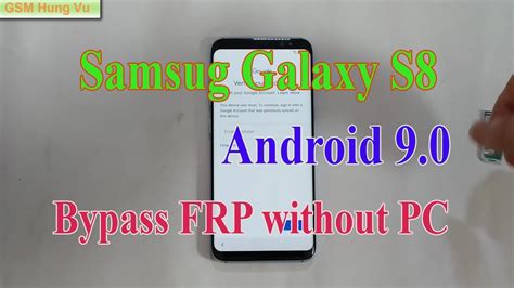 Image result for FRP S8 Android 9