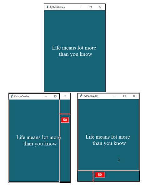 Python Tkinter Buttons Adjust with Window Size に対する画像結果