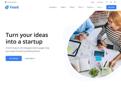 Image result for Front HTML Template