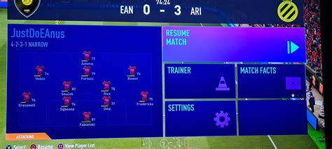 Image result for FIFA Menu of Leave Match