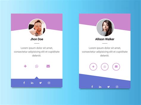 Image result for Profile Cards CSS