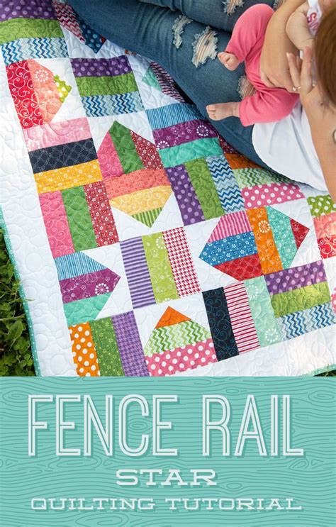 Image result for Fancy Fence Rail Quilt Pattern