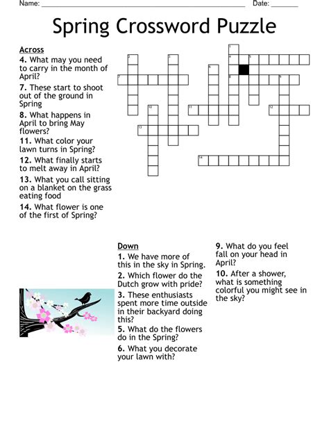 Afbeeldingsresultaten voor Spring Puzzles Printable