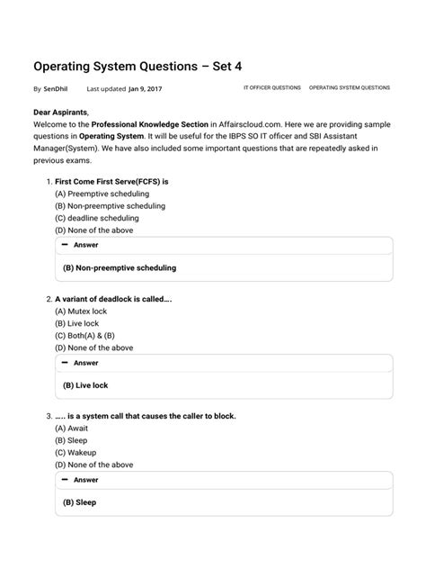 Image result for System of Operations Questions