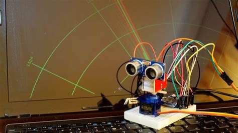 Image result for Architectur of Radar Using Arduino