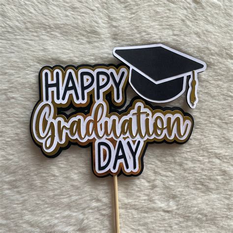 Graduation Cake Topper Printable に対する画像結果